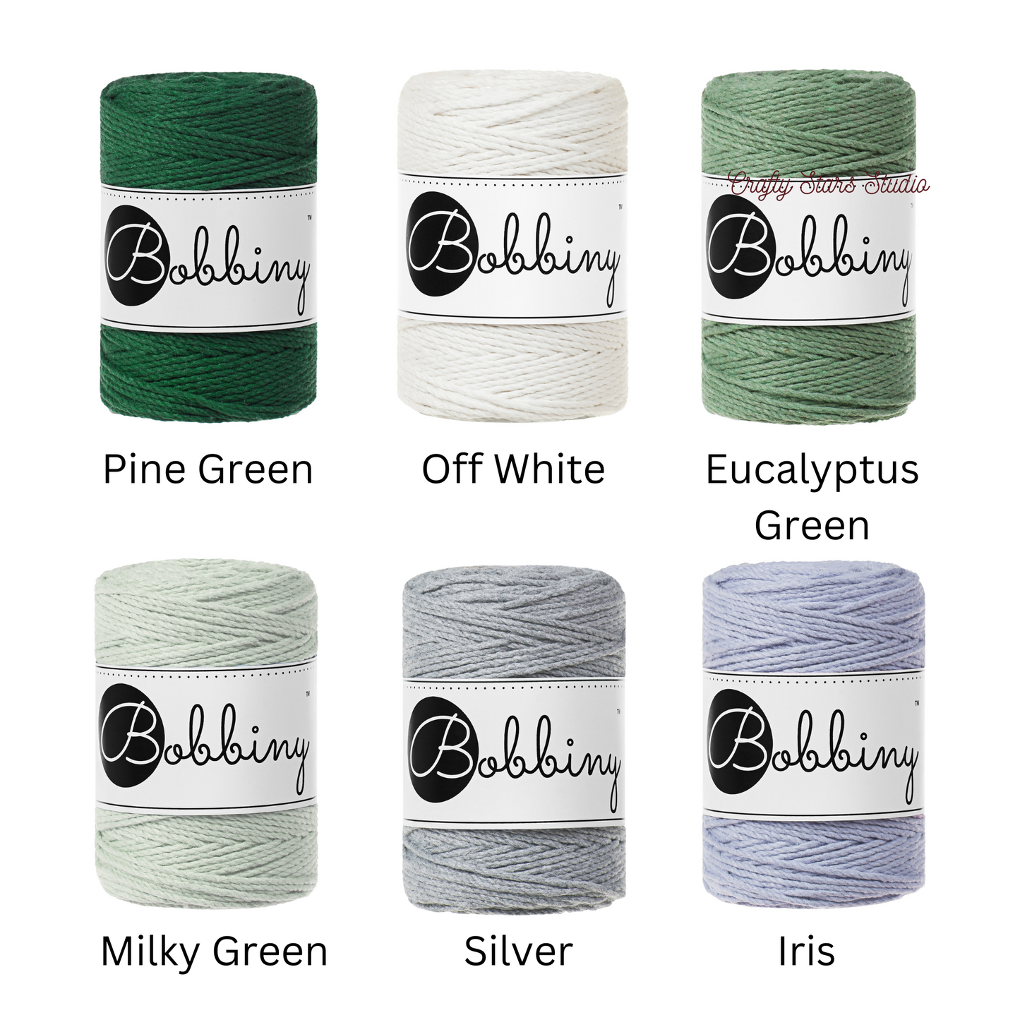 1.5mm 3ply Macrame Rope - 5m Bundles