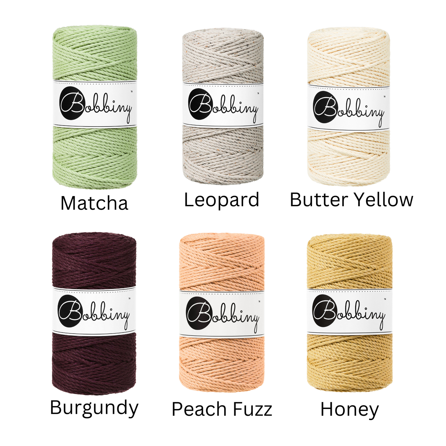 3mm 3ply Macrame Rope - 5m Bundles