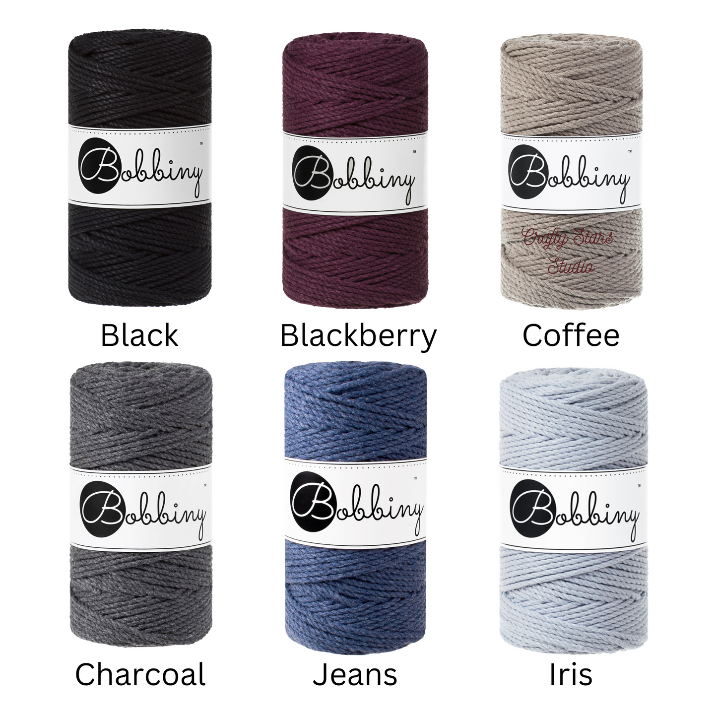 3mm 3ply Macrame Rope - 5m Bundles