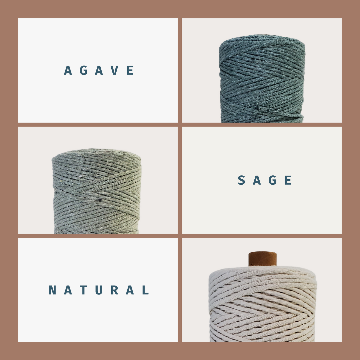 Unfettered 2mm Macrame Cord - 1000ft