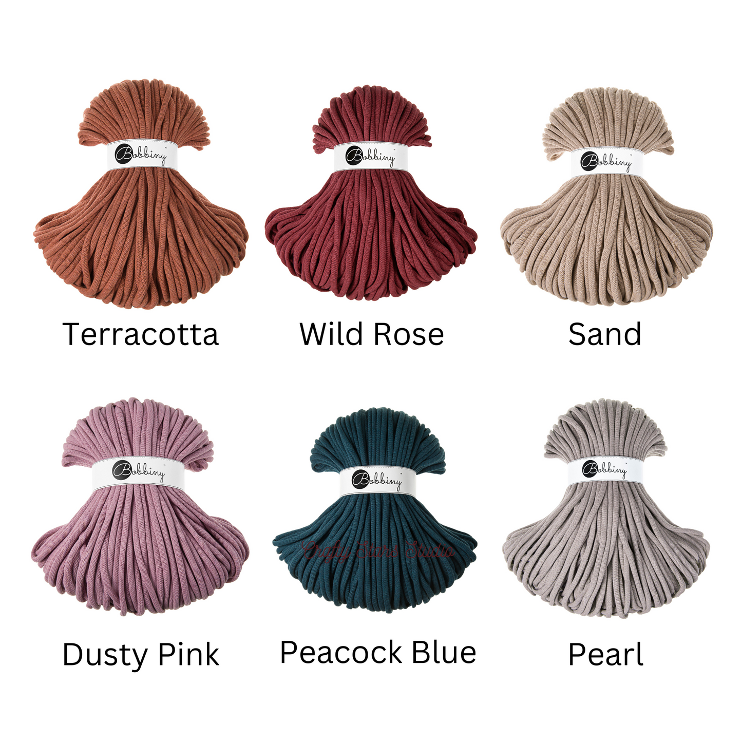 9mm Bobbiny Braided Cord - 25m Bundles