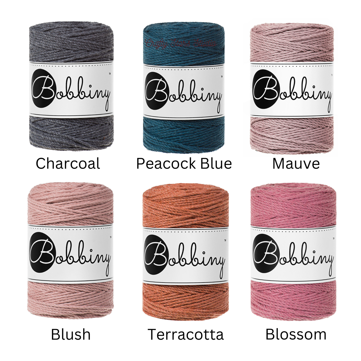 1.5mm 3ply Macrame Rope - 5m Bundles