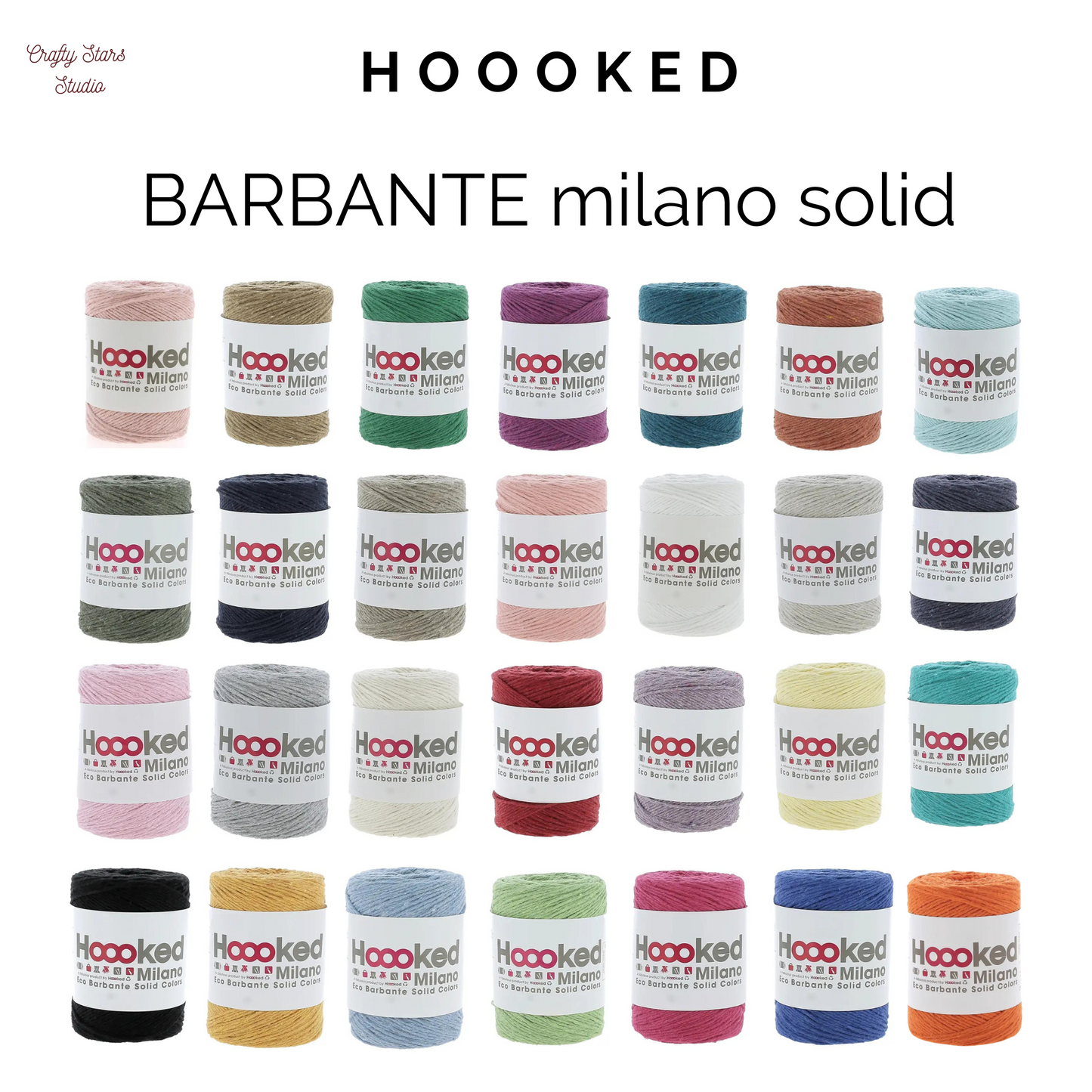 Eco Barbante Milano Solid (200g)