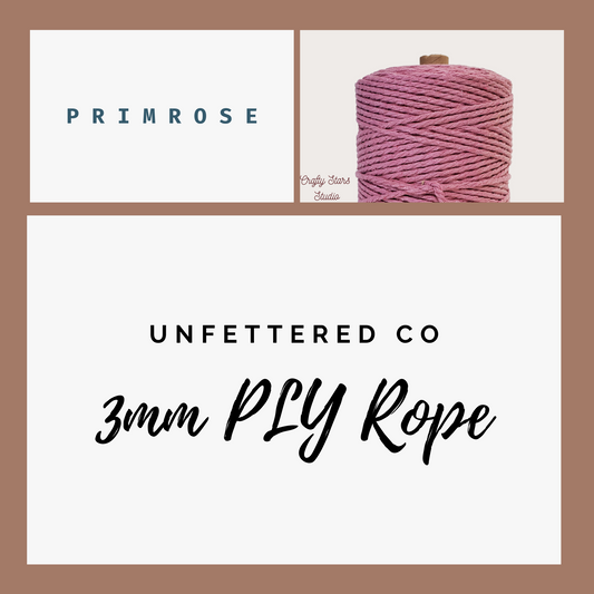 Unfettered 3mm 3PLY Rope - 1000ft