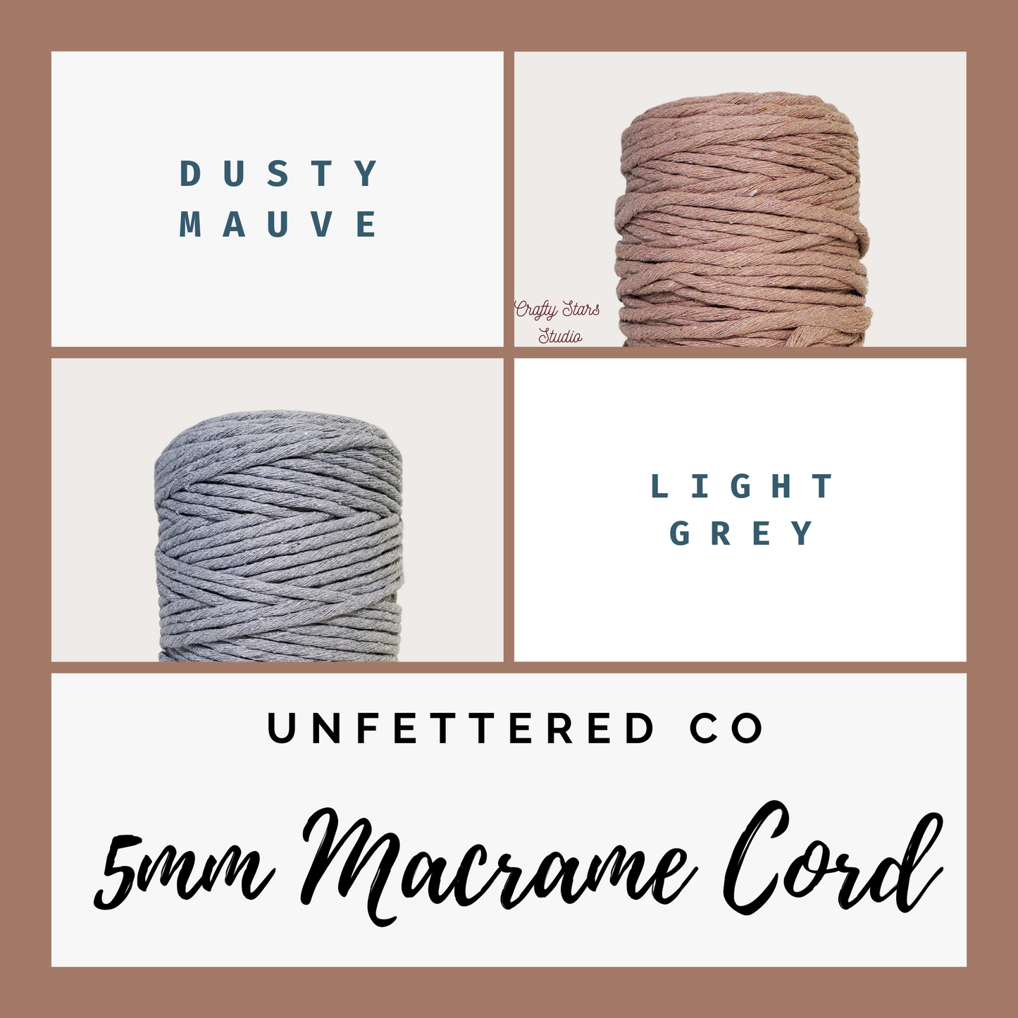 Unfettered 5mm Macrame Cord