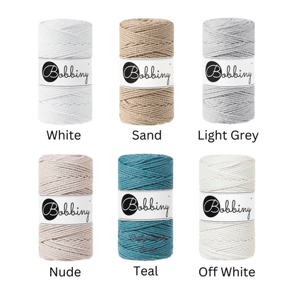 3mm 3ply Macrame Rope - 5m & 10m Bundles