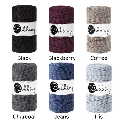 3mm 3ply Macrame Rope - 5m Bundles