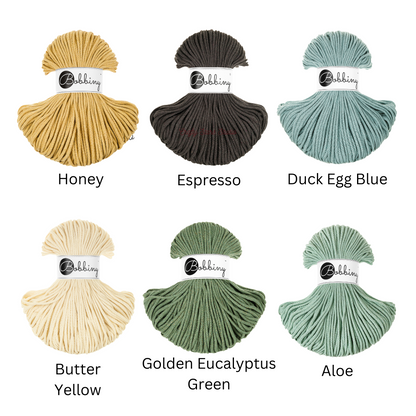 3mm Bobbiny Braided Cord - 100m (full) Bundles