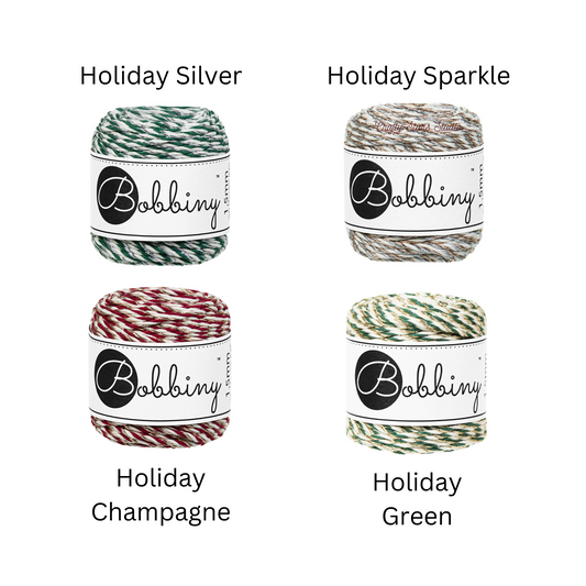 Holiday 1.5mm 3PLY Macrame Rope - 35m Bundles