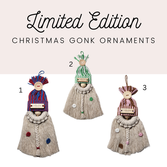 Limited Edition Christmas Gonk Tree Ornaments