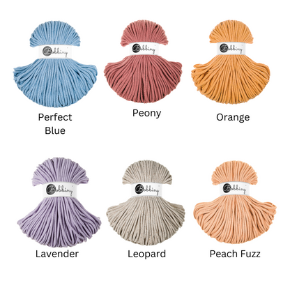 5mm Bobbiny Braided Cord - 10m Bundles