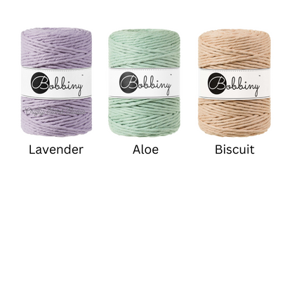 5mm Bobbiny Macrame Cord - 50m Bundles