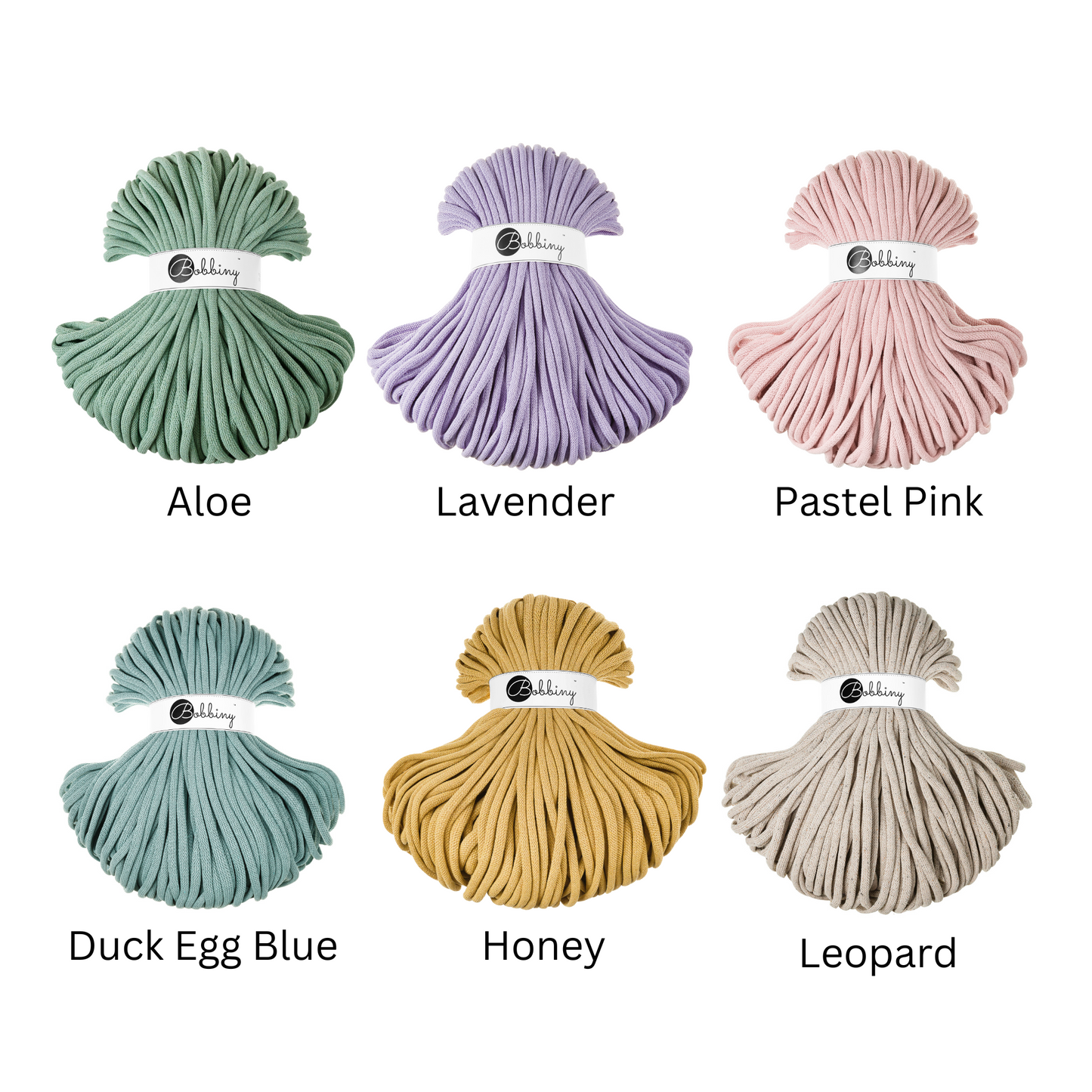 9mm Bobbiny Braided Cord - 100m Bundles