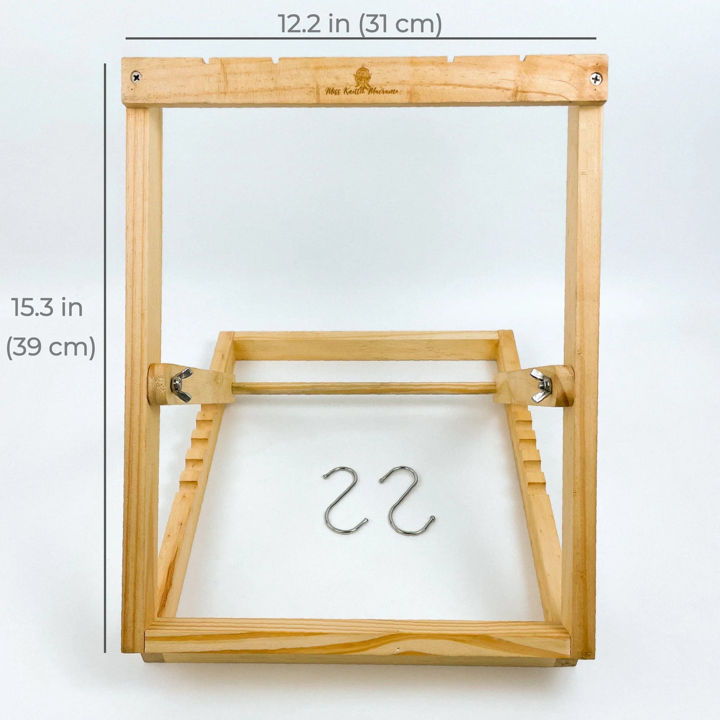 Portable Vertical Macrame Frame Set
