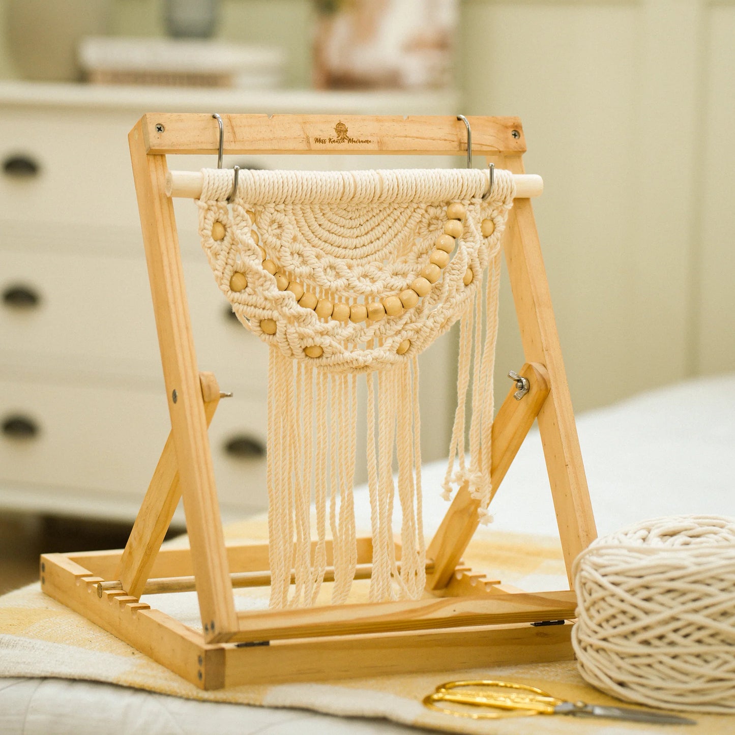 Portable Vertical Macrame Frame Set