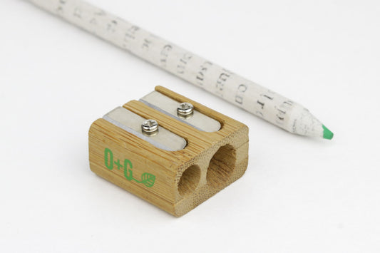Bamboo Pencil Sharpener