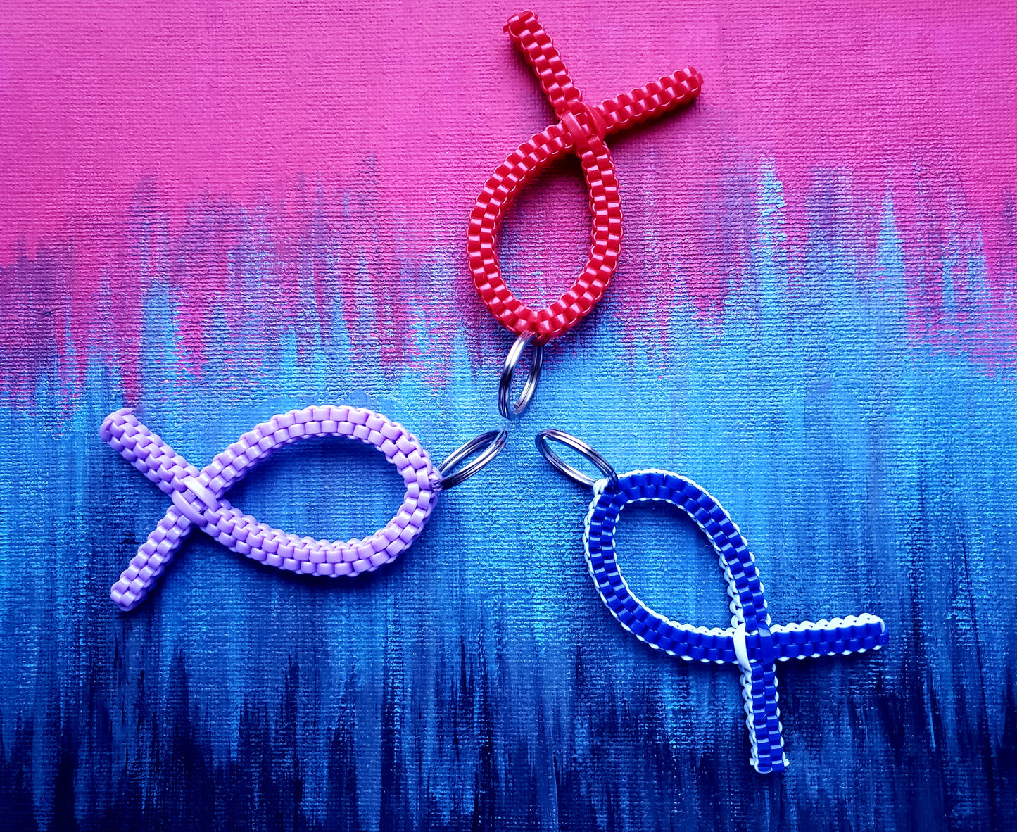 Awareness Ribbon Keyring