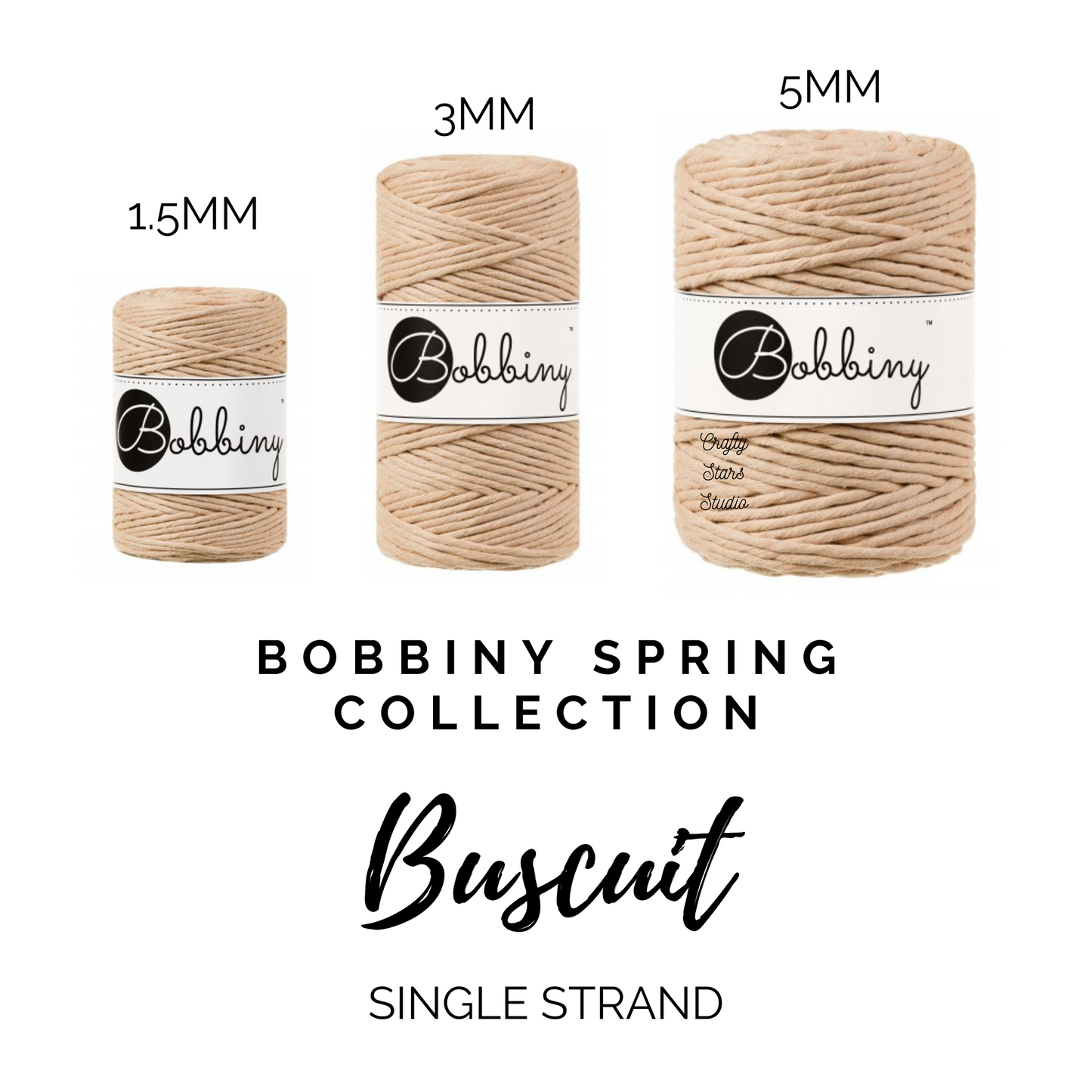 Bobbiny Spring/Summer Collection - Biscuit